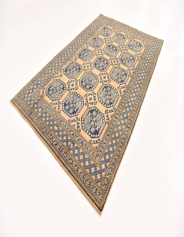 Detail image of  6' 6 x 10'  Hand Knotted Kazak Rug