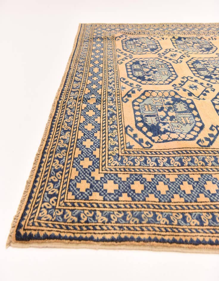 Detail image of  6' 6 x 10'  Hand Knotted Kazak Rug