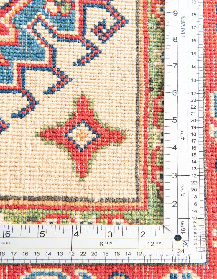 Detail image of  5' x 6' 7  Hand Knotted Kazak Rug