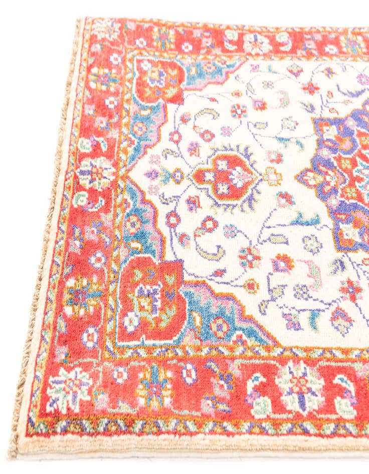 Detail image of  2' 6 x 4' 3  Hand Knotted Kazak Rug