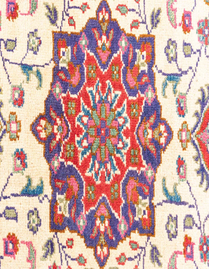 Detail image of  2' 6 x 4' 3  Hand Knotted Kazak Rug