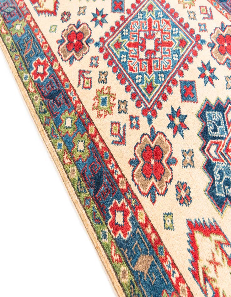 Detail image of  2' 8 x 4' 2  Hand Knotted Kazak Rug