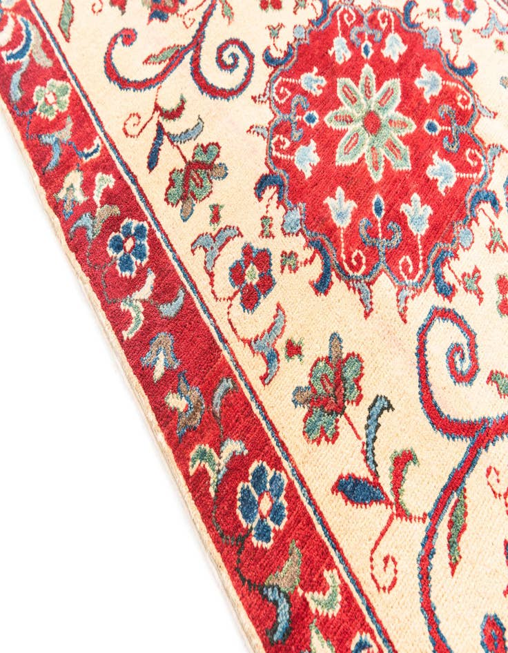 Detail image of  2' 9 x 4'  Hand Knotted Kazak Rug