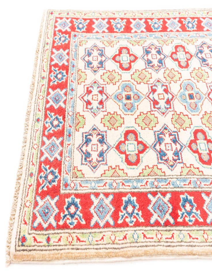 Detail image of  2' 8 x 4' 2  Hand Knotted Kazak Rug