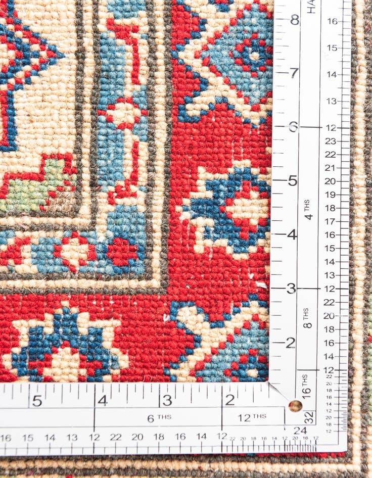 Detail image of  2' 8 x 4' 2  Hand Knotted Kazak Rug