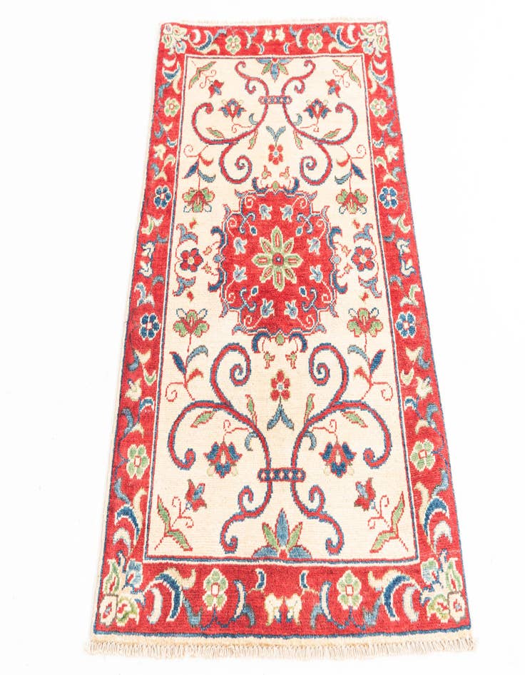 Detail image of  2' 8 x 4' 2  Hand Knotted Kazak Rug