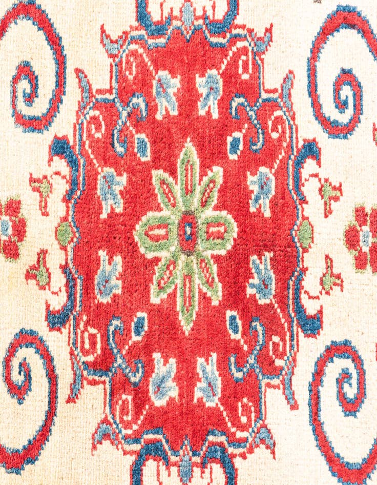Detail image of  2' 8 x 4' 2  Hand Knotted Kazak Rug