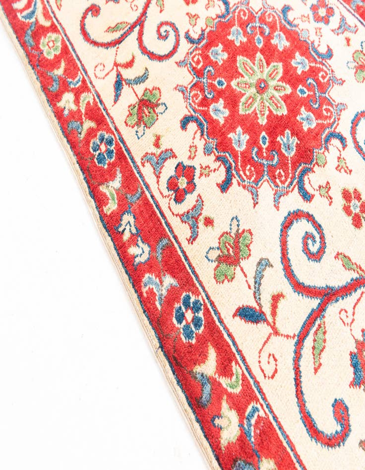 Detail image of  2' 8 x 4' 2  Hand Knotted Kazak Rug