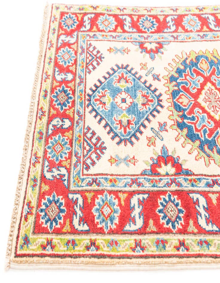 Detail image of  2' 7 x 4' 3  Hand Knotted Kazak Rug