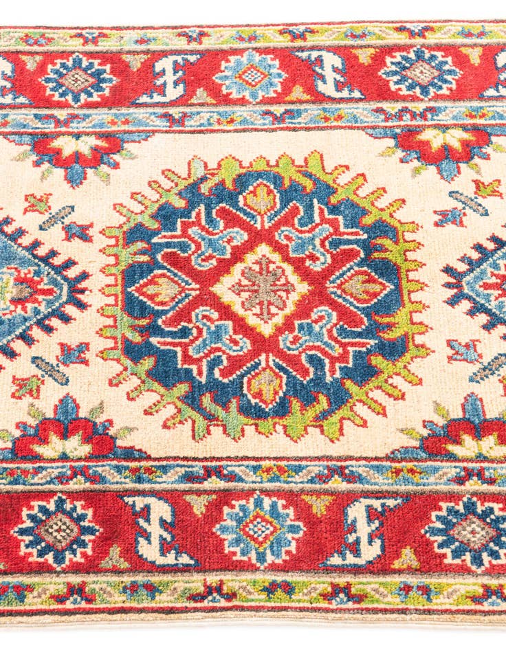 Detail image of  2' 7 x 4' 3  Hand Knotted Kazak Rug