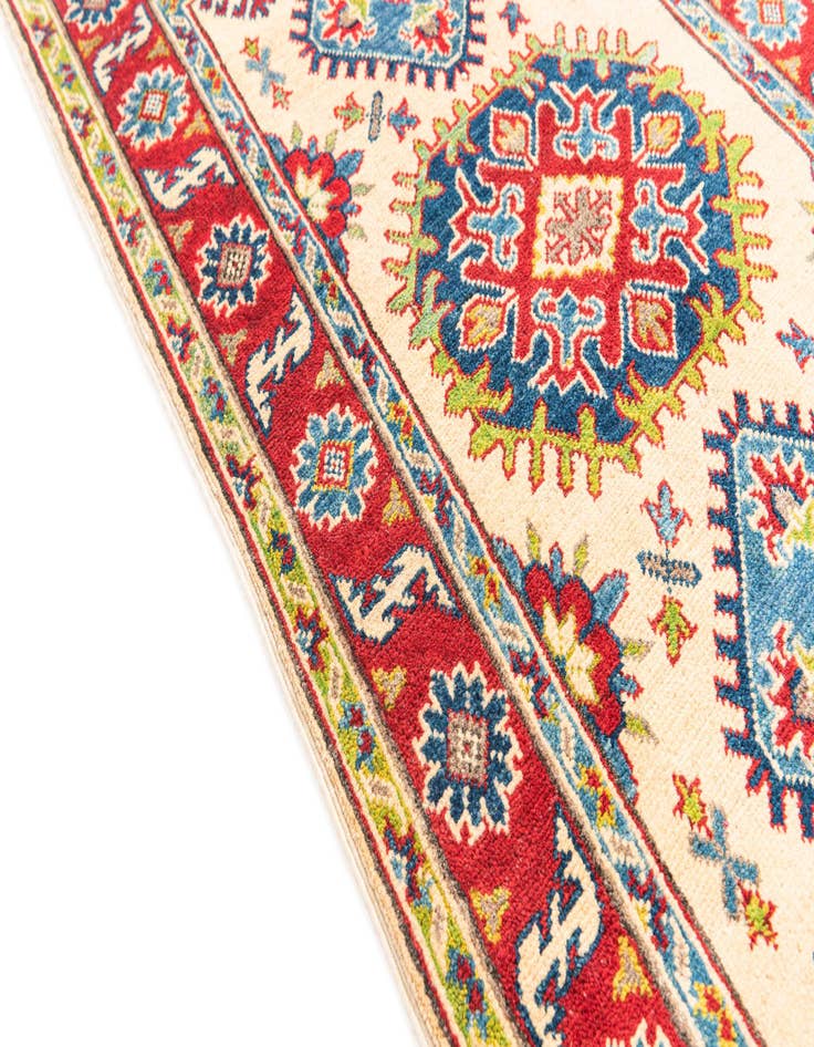 Detail image of  2' 7 x 4' 3  Hand Knotted Kazak Rug