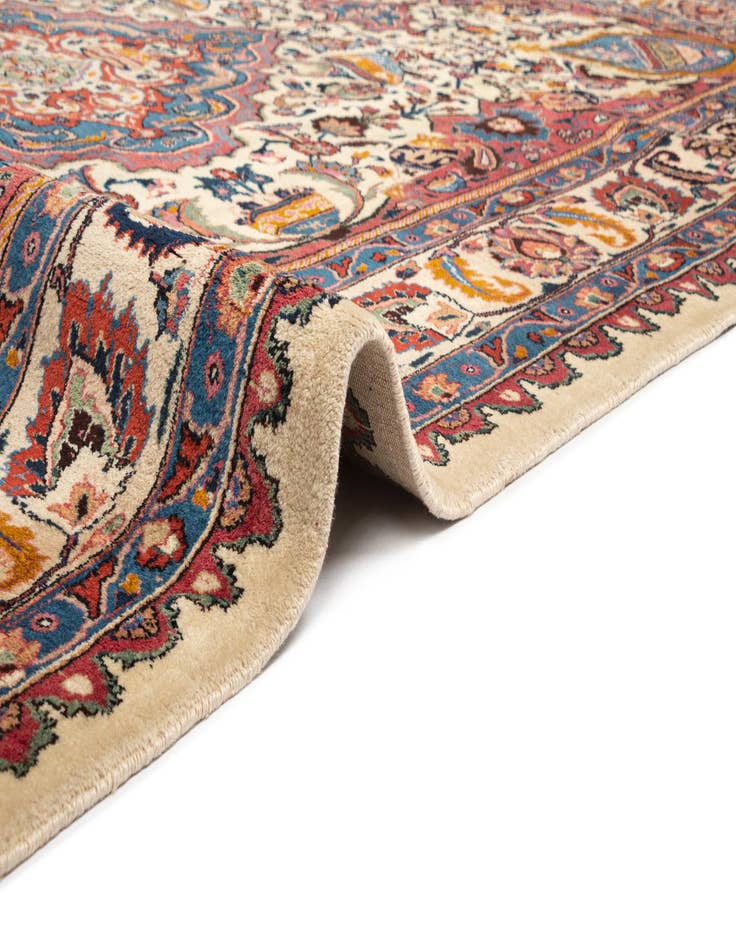 Detail image of  7' 10 x 10' 10 Kerman Wool Rug