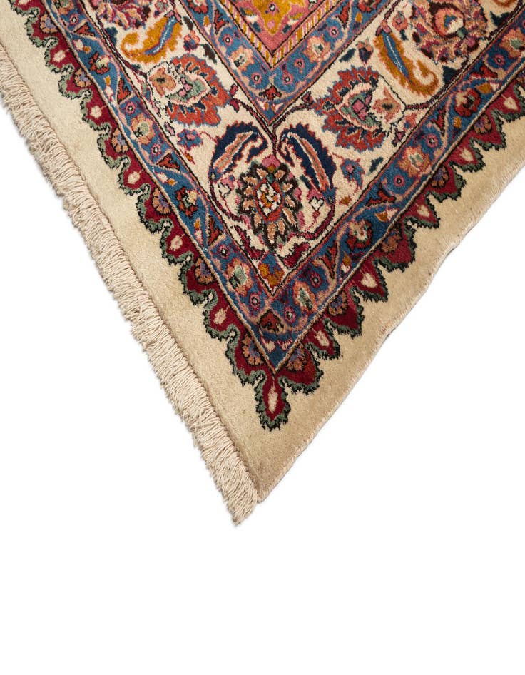 Detail image of  7' 10 x 10' 10 Kerman Wool Rug