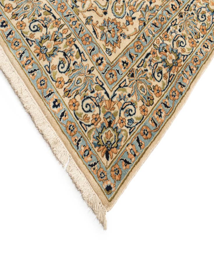 Detail image of  6' 3 x 9' 5 Kerman Wool Rug