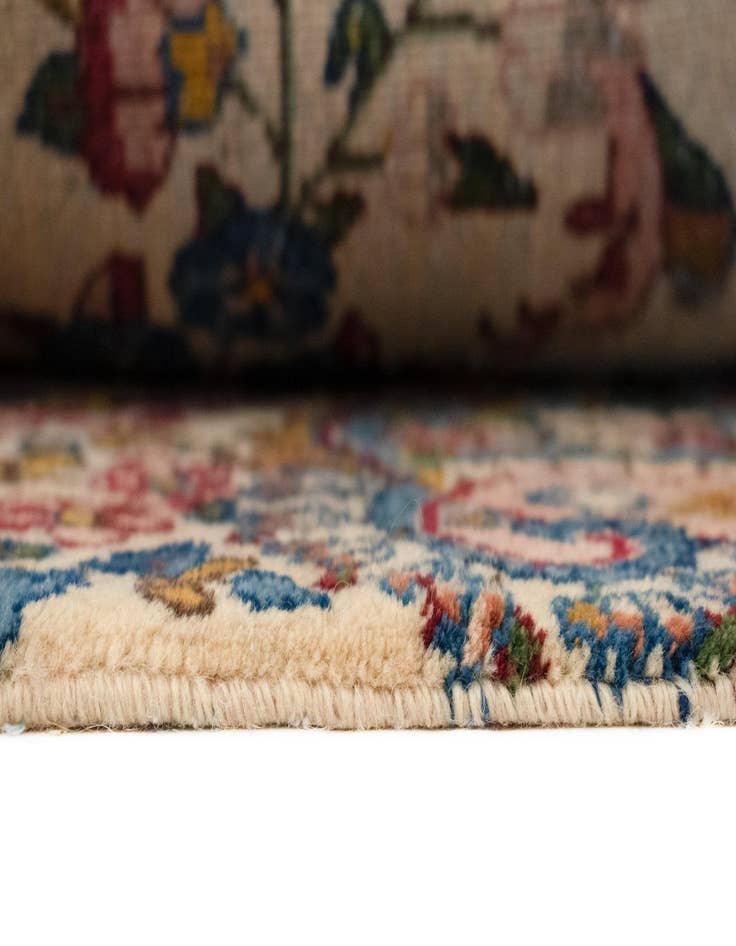 Detail image of  9' 6 x 19' 2 Kerman Wool Rug