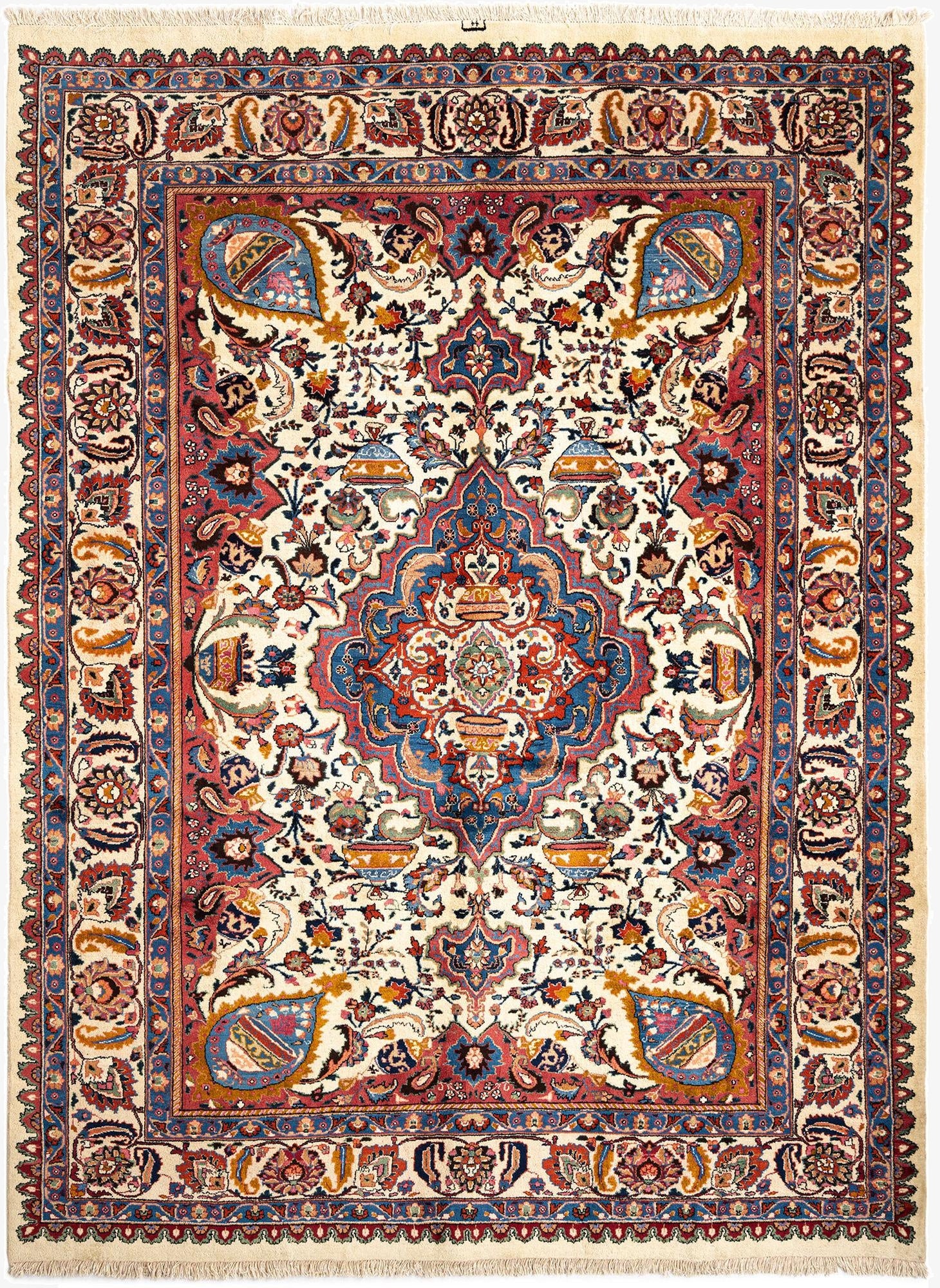  7' 10 x 10' 10 Kerman Wool Rug