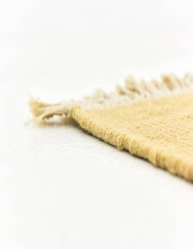 Detail image of  6' 5 x 9' 4  Hand Woven Kilim Dhurrie Wool Rug