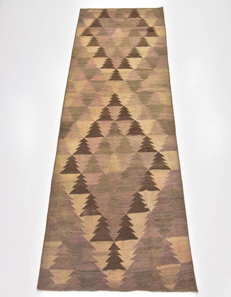 Detail image of  3' 2 x 5' 8  Hand Woven Kilim Fars Wool Rug