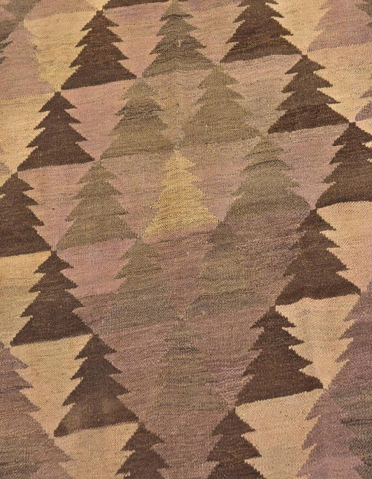 Detail image of  3' 2 x 5' 8  Hand Woven Kilim Fars Wool Rug