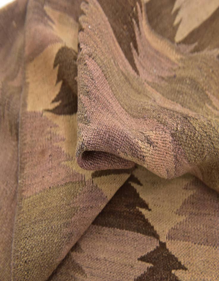 Detail image of  3' 2 x 5' 8  Hand Woven Kilim Fars Wool Rug