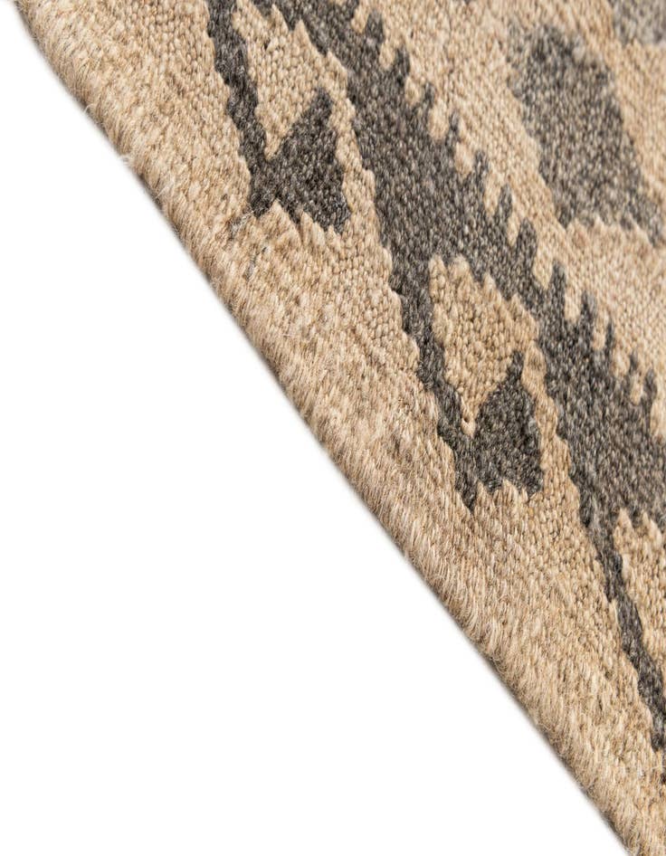 Detail image of  5' 10 x 7' 11  Hand Woven Kilim Maymana Wool Rug