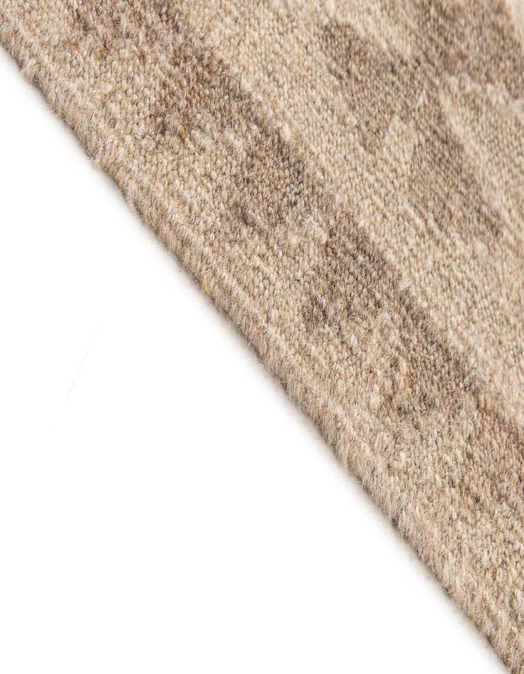 Detail image of  6' x 7' 10  Hand Woven Kilim Maymana Wool Rug