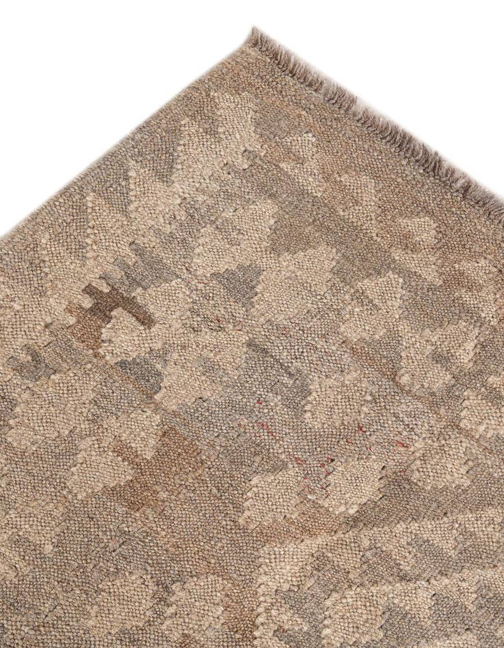 Detail image of  6' 4 x 8' 1  Hand Woven Kilim Maymana Wool Rug