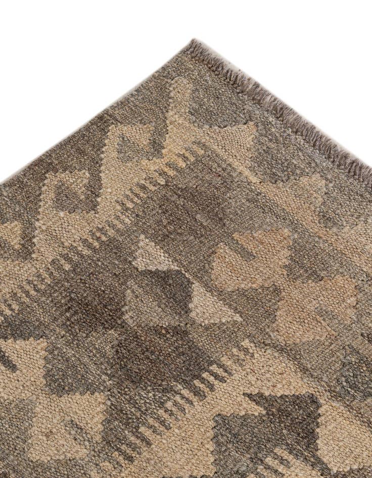 Detail image of  6' 9 x 9' 10  Hand Woven Kilim Maymana Wool Rug