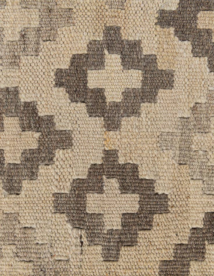 Detail image of  6' 9 x 9' 8  Hand Woven Kilim Maymana Wool Rug