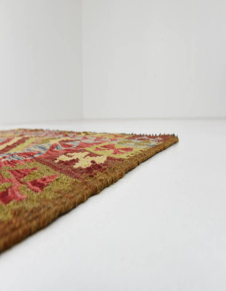 Detail image of  3' 10 x 6' 8  Hand Woven Kilim Maymana Wool Rug