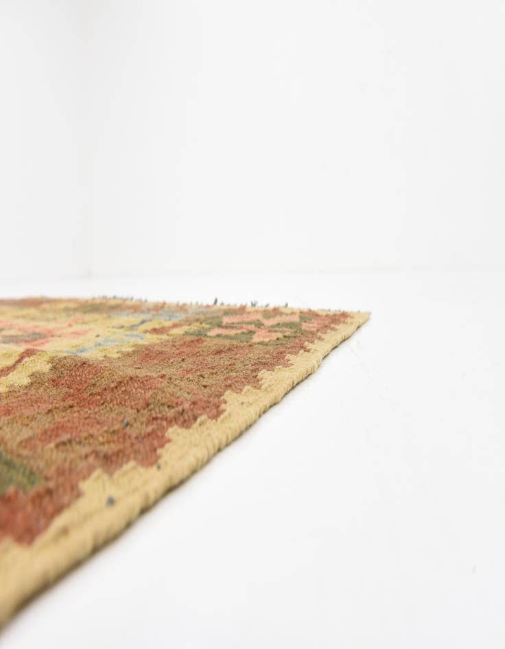 Detail image of  3' 3 x 6' 4  Hand Woven Kilim Maymana Wool Rug