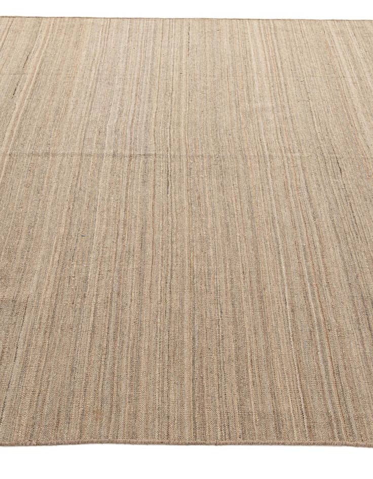 Detail image of  6' 8 x 9' 1  Hand Woven Kilim Modern Wool Rug