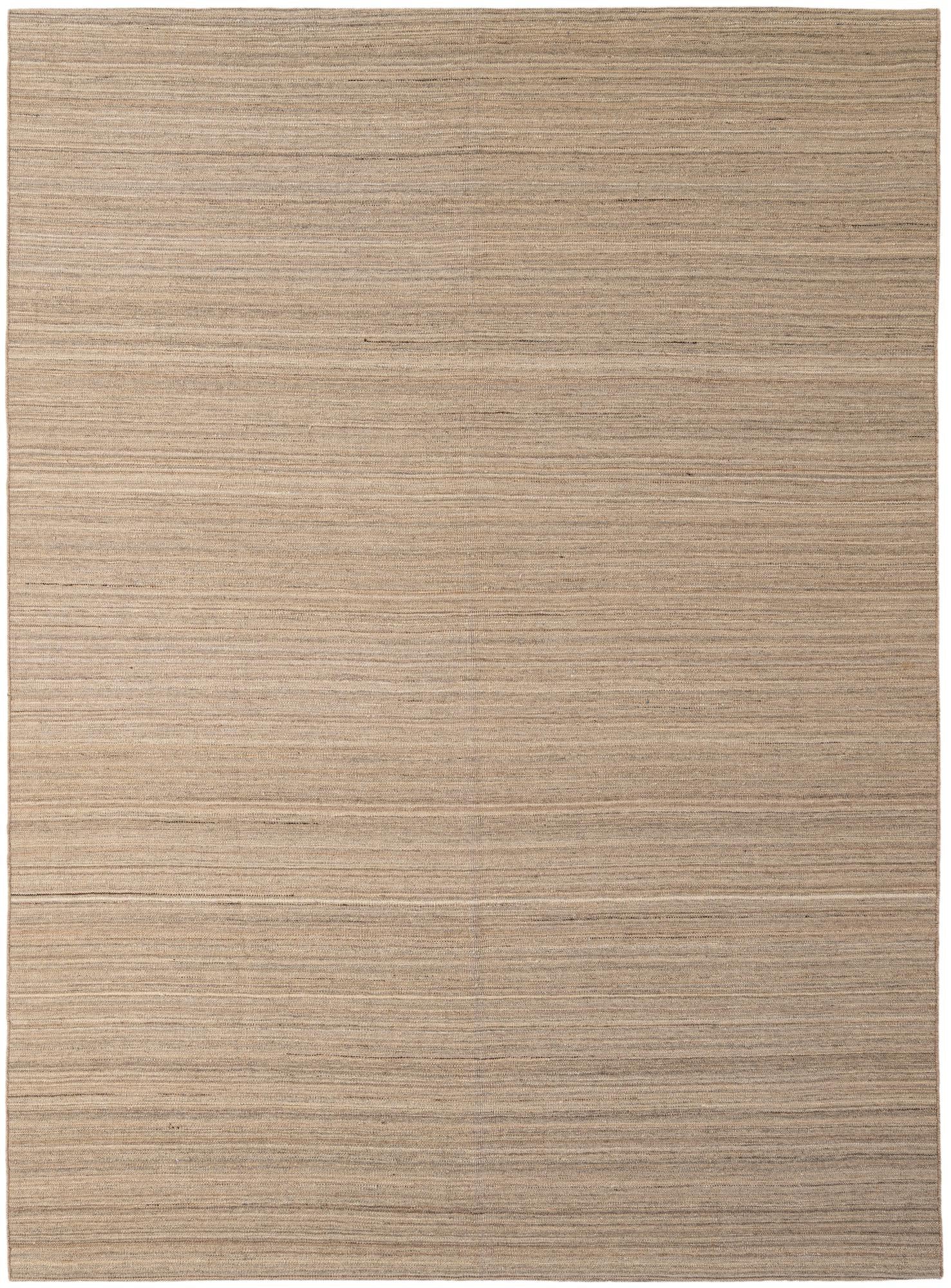  6' 8 x 9' 1  Hand Woven Kilim Modern Wool Rug