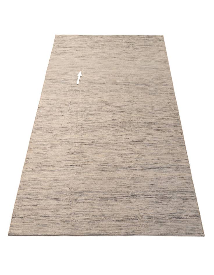 Detail image of  7' 5 x 9' 6  Hand Woven Kilim Modern Wool Rug