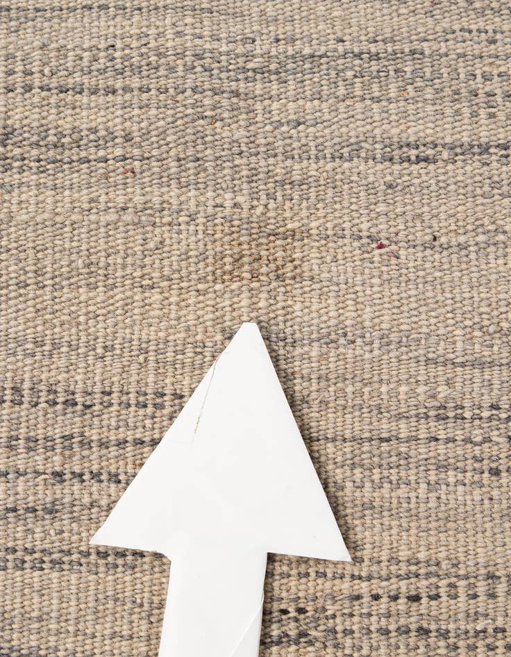 Detail image of  7' 5 x 9' 6  Hand Woven Kilim Modern Wool Rug