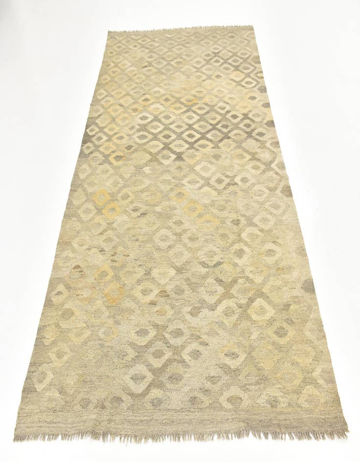 Detail image of  5' 7 x 8'  Hand Woven Kilim Modern Wool Rug