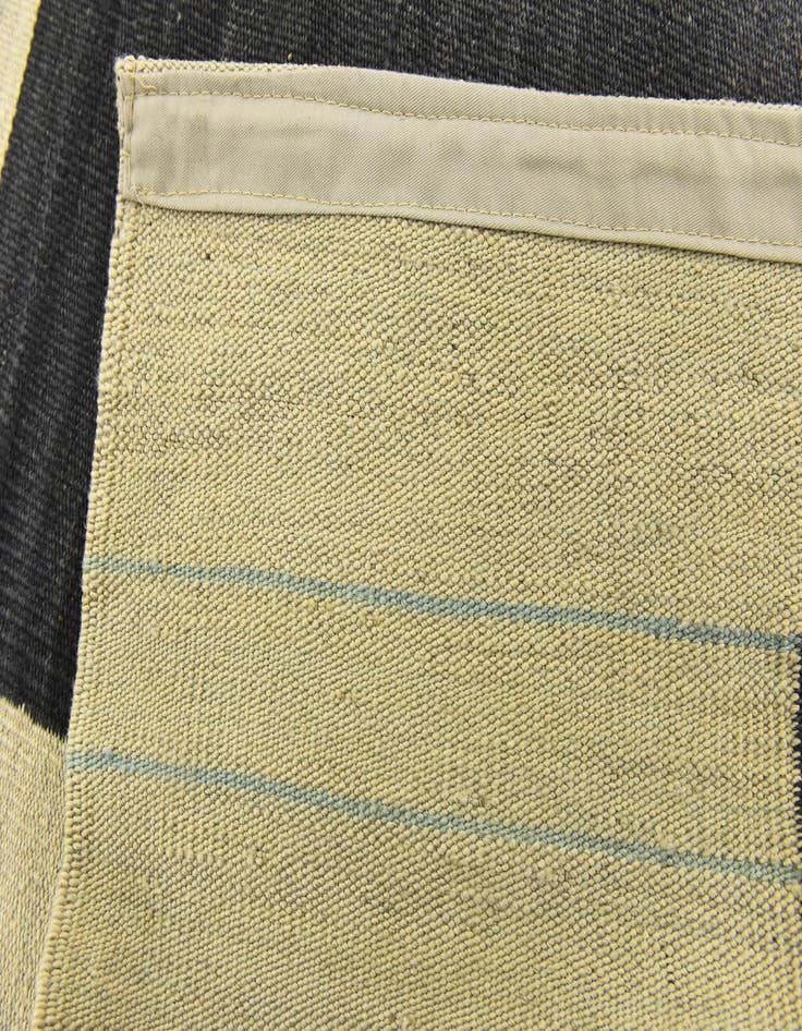 Detail image of  5' x 6' 4  Hand Woven Kilim Modern Wool Rug