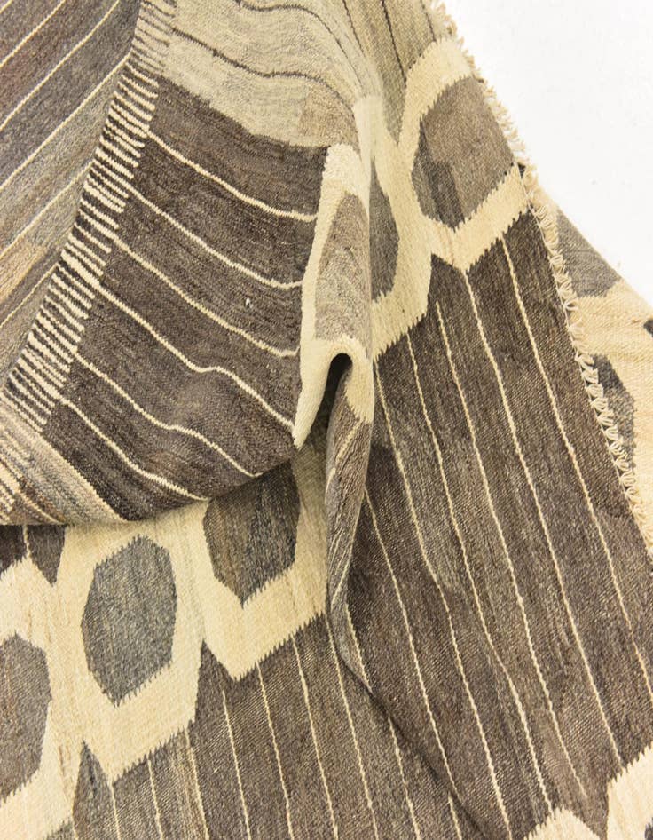 Detail image of  9' x 12' 3  Hand Woven Kilim Modern Wool Rug