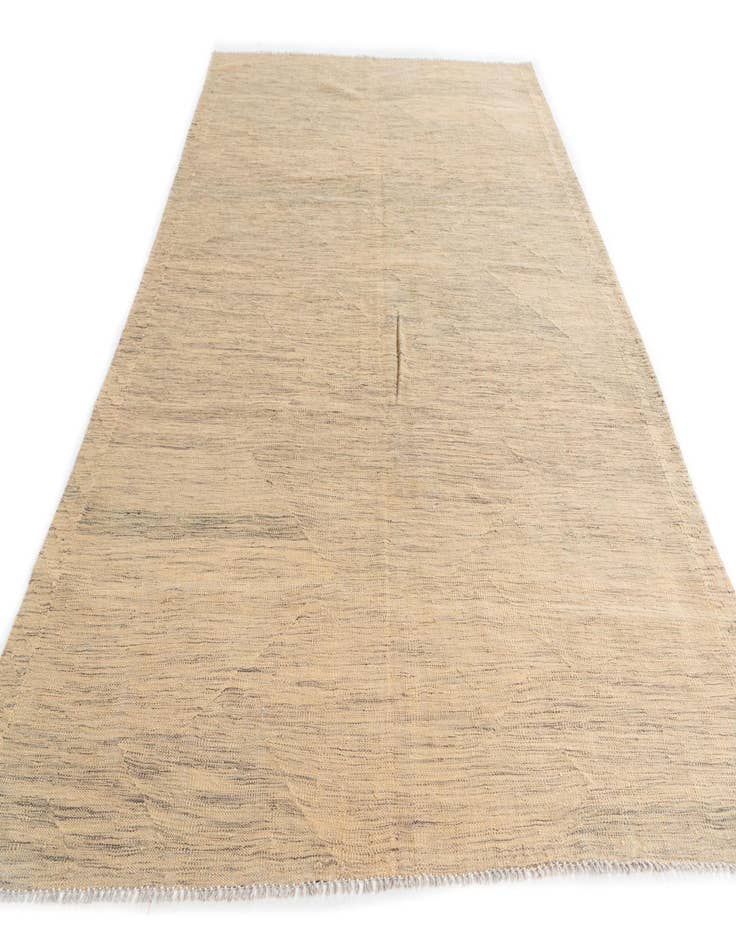 Detail image of  5' 8 x 8' 3  Hand Woven Kilim Modern Wool Rug