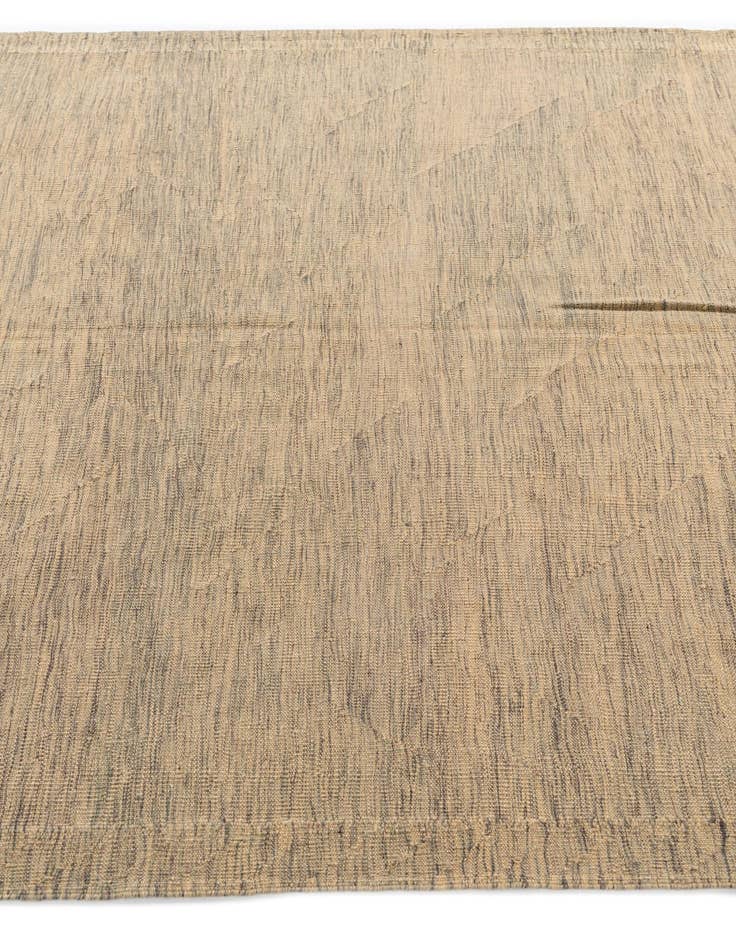 Detail image of  5' 8 x 8' 3  Hand Woven Kilim Modern Wool Rug