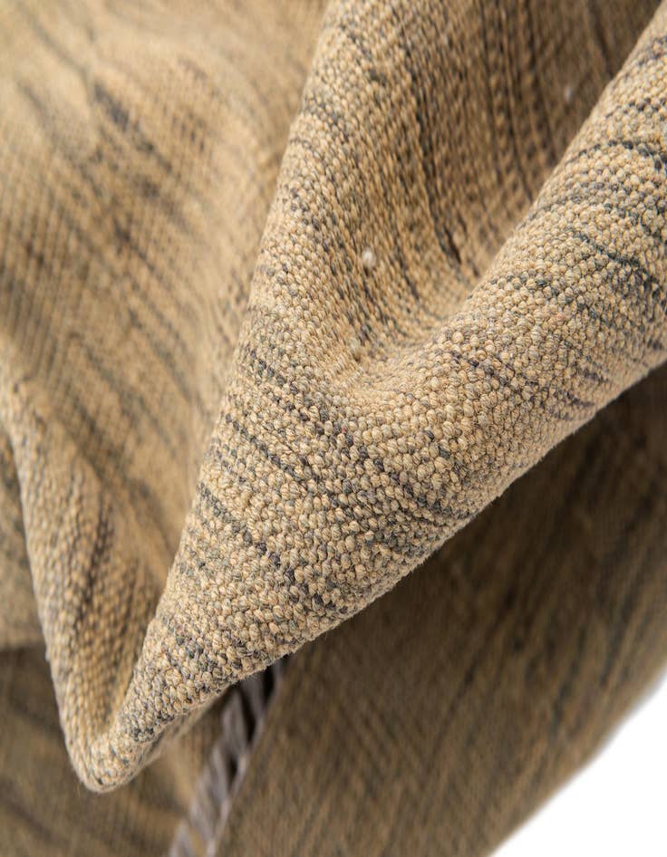 Detail image of  5' 8 x 8' 3  Hand Woven Kilim Modern Wool Rug