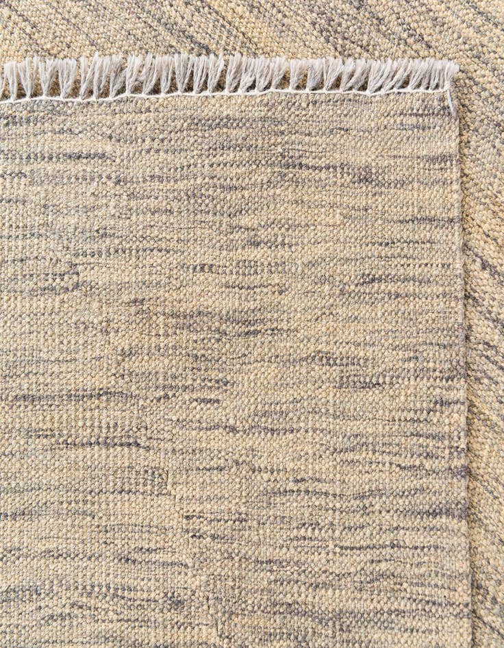 Detail image of 6' 7 x 9' 10 Hand Woven Kilim Modern Wool Rug