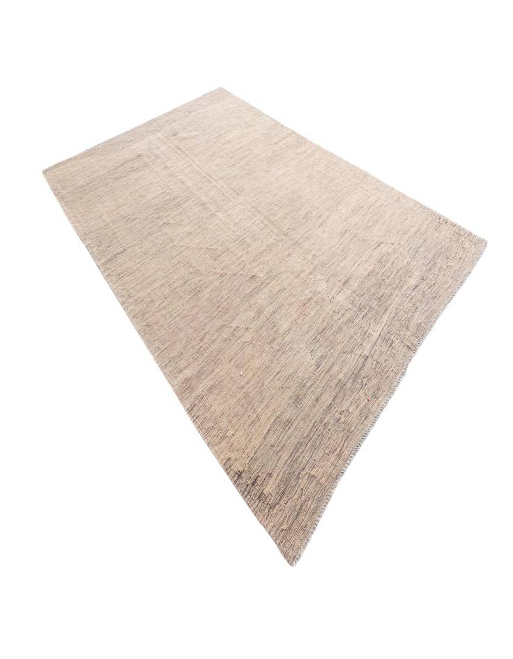 Detail image of  5' 10 x 8' 2  Hand Woven Kilim Modern Wool Rug