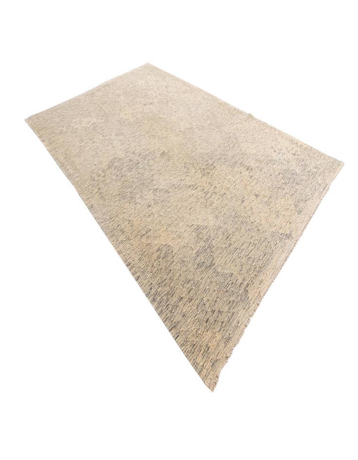 Detail image of  6' 6 x 9' 7  Hand Woven Kilim Modern Wool Rug