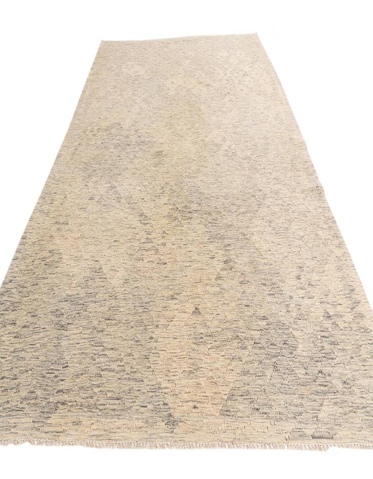 Detail image of  6' 6 x 9' 7  Hand Woven Kilim Modern Wool Rug