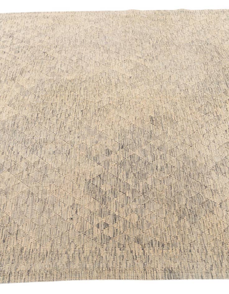 Detail image of  6' 6 x 9' 7  Hand Woven Kilim Modern Wool Rug