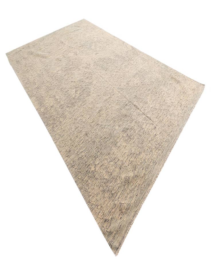 Detail image of  6' 5 x 9' 10  Hand Woven Kilim Modern Wool Rug