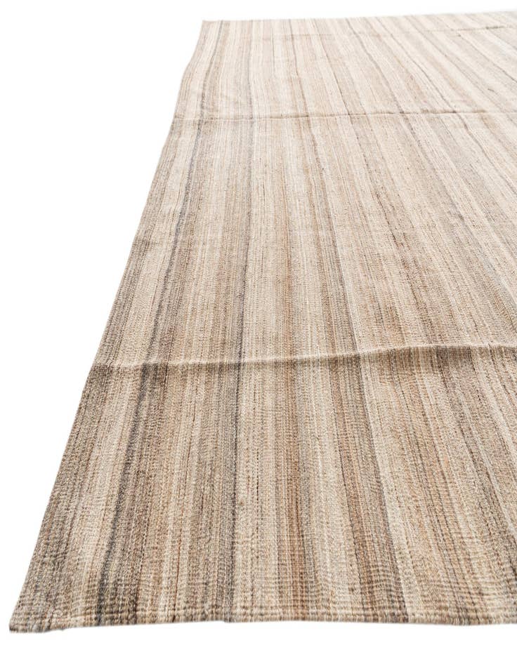 Detail image of  9' 10 x 12' 10  Hand Woven Kilim Modern Wool Rug