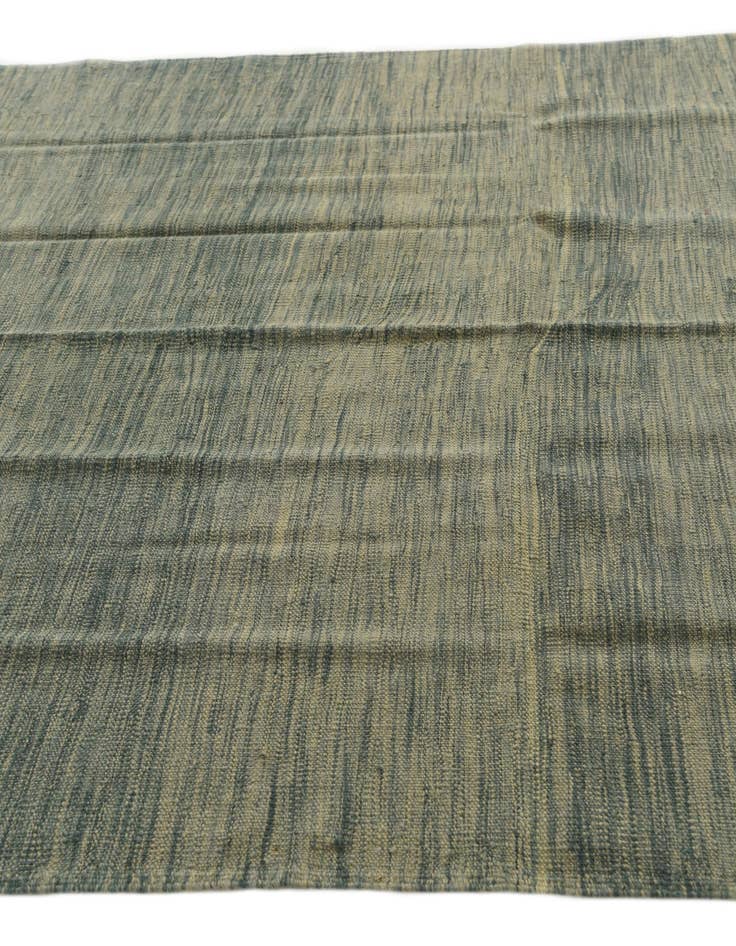 Detail image of  5' x 6' 6  Hand Woven Kilim Modern Wool Rug