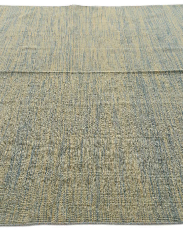 Detail image of  6' 5 x 9' 8  Hand Woven Kilim Modern Wool Rug